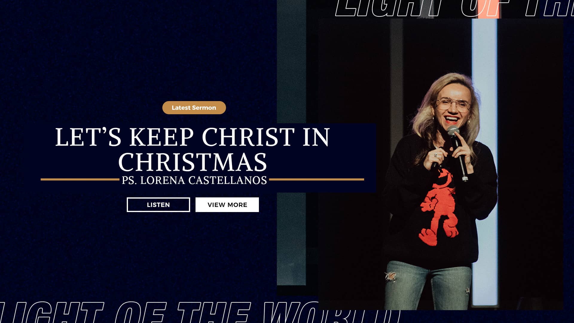 christmassermon MCI Church